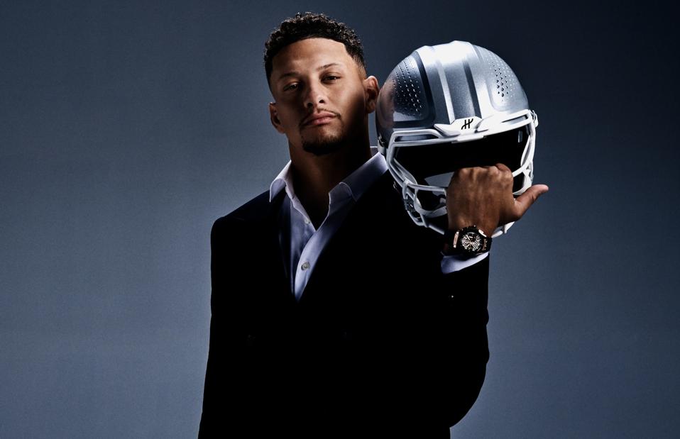 Patrick Mahomes wears Hublot.
