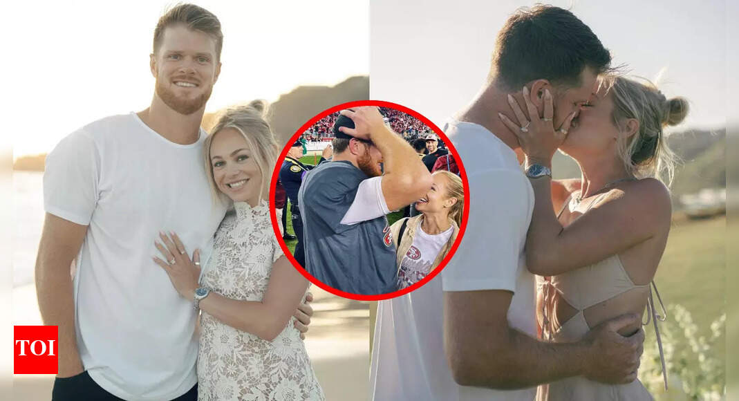 Sam Darnold’s fiancée Katie Hoofnagle caught sharing who got her heart rate ‘elevated’ during his Seahawks debut | NFL News