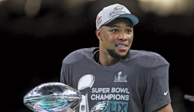 Philadelphia Eagles trio crack top-10 jersey sales post-Super Bowl LIX