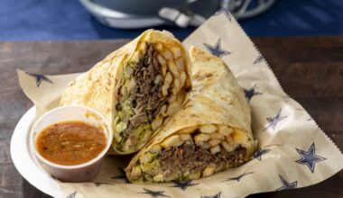 Dallas Cowboys announce new menu items ahead of home opener