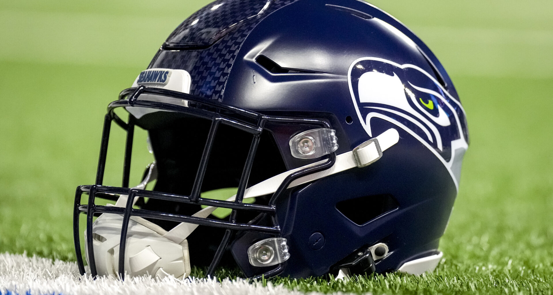 Seattle Seahawks helmet