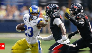 Brutal brawl between fans during Houston Texans vs Los Angeles Rams match surfaced online—a woman suffered a broken nose | NFL News