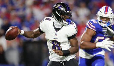Ravens' Lamar Jackson apologizes to Bills fan he shoved, implores him to 'keep your hands to yourself'