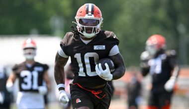 Browns RB Quinshon Judkins activated, expected to make NFL debut vs. Ravens one week after signing deal