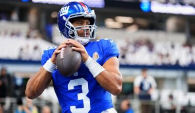 Cowboys vs. Giants live updates: Game score, highlights as Russell Wilson leads two scoring drives early