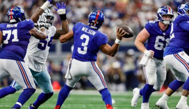 Russell Wilson Stars, OL Help Needed