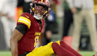 Jayden Daniels injury: Commanders QB 'day-to-day' with knee sprain ahead of Week 3 game vs. Raiders