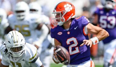 College football rankings: Clemson debuts, Oklahoma State sinks further into Bottom 25