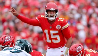 Chiefs Roster: Against the Eagles in Week 2, the offense was a mess