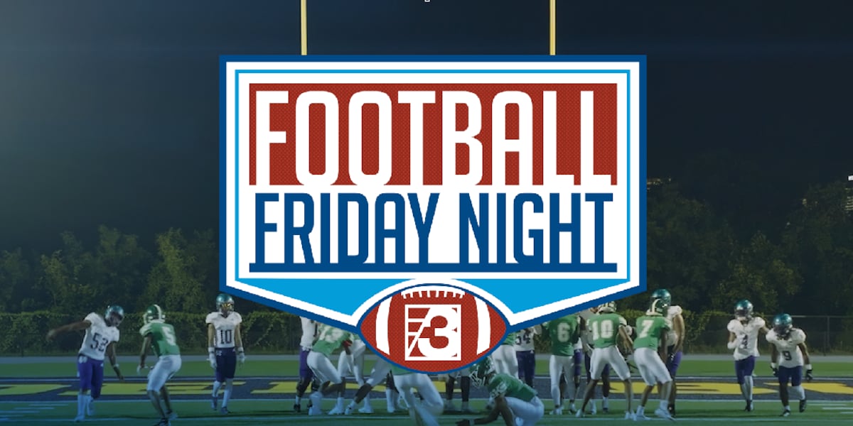 WBTV Football Friday Night schedule for Sept. 19, 2025