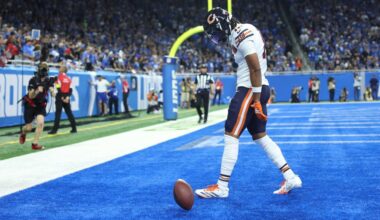 Chicago Bears receiver on the pursuit of being great