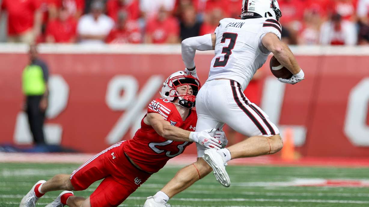 No. 16 Utah's offense sputters as No. 17 Texas Tech comes away with 34-10 win