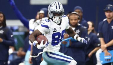 CeeDee Lamb injury update: Cowboys star ruled out after injuring ankle against Bears, says he'll play Week 4