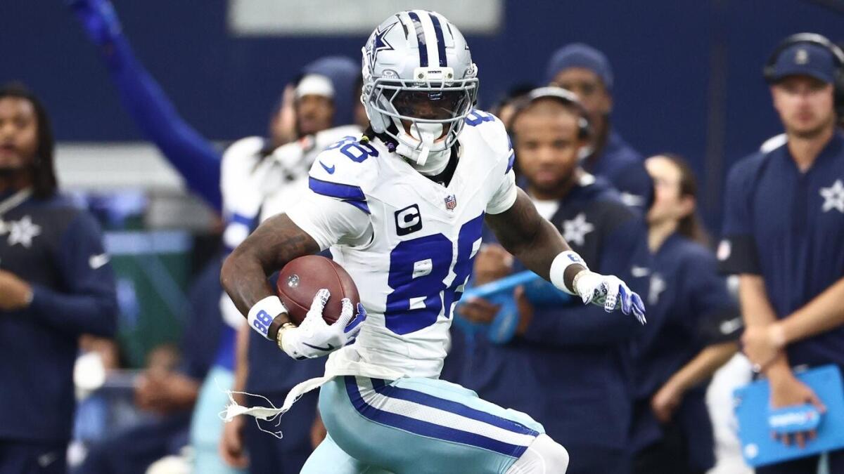 CeeDee Lamb injury update: Cowboys star ruled out after injuring ankle against Bears, says he'll play Week 4