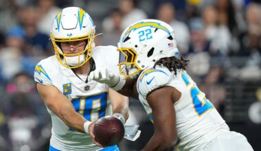 Najee Harris injury update: Chargers RB likely to miss the remainder of 2025 season