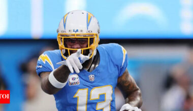 NFL fan steals touchdown ball from Los Angeles Chargers WR Keenan Allen’s wife Ciandra Allen in viral moment from Denver Broncos matchup | NFL News