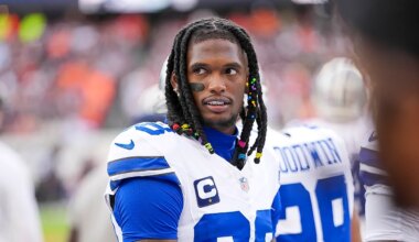 Dallas Cowboys' CeeDee Lamb suffers high ankle sprain injury vs Bears