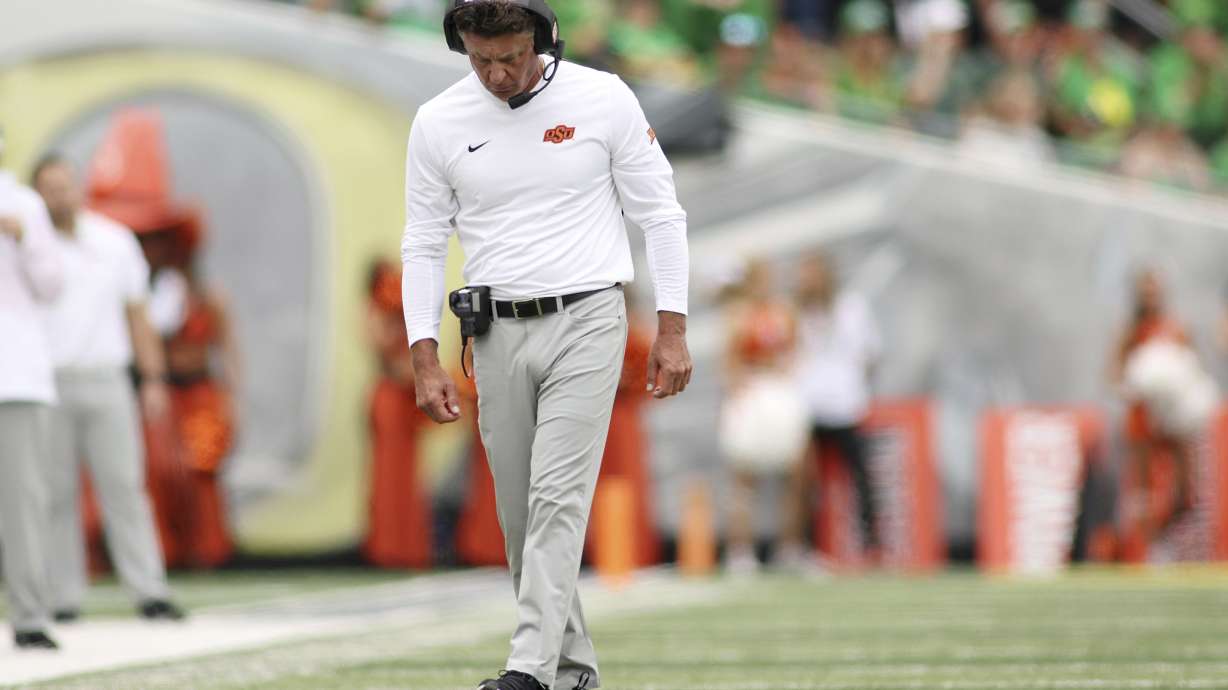 Reports: Longtime Oklahoma State football coach Mike Gundy has been fired