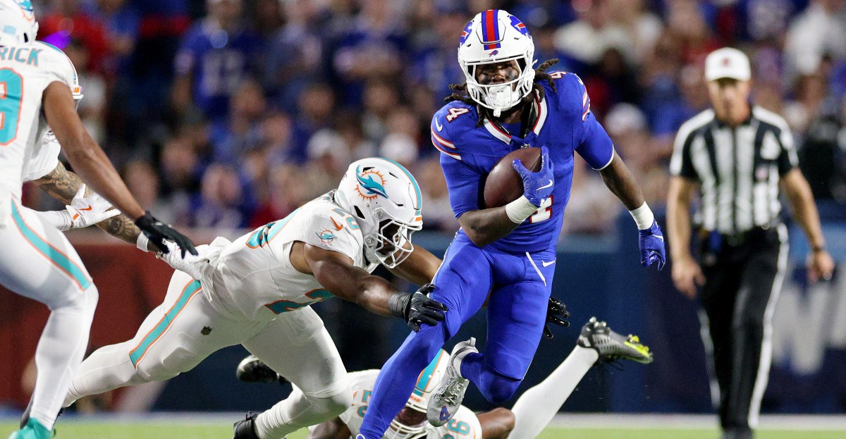Buffalo Bills RB James Cook eyes franchise record this weekend
