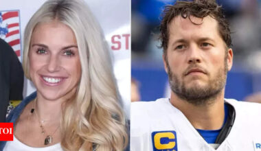 Kelly Stafford sparks laughs with cheeky vasectomy joke after husband Matthew takes brutal groin shot in Rams game | NFL News