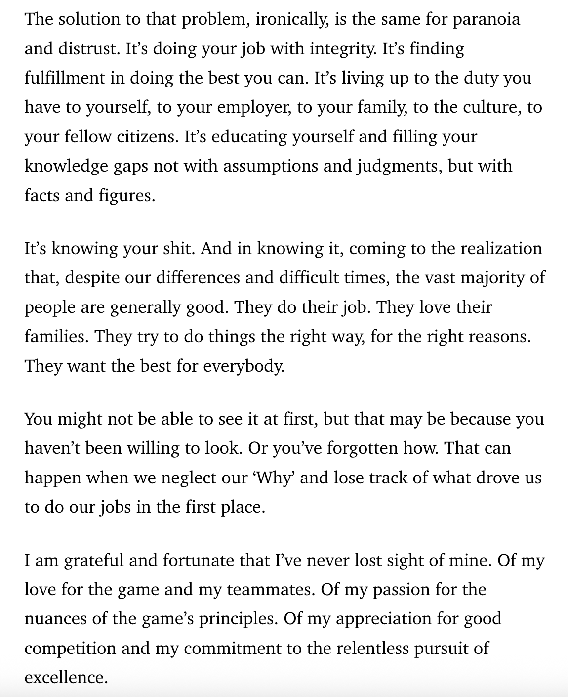 Tom Brady's Newsletter