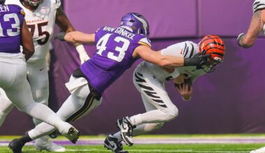 MN Vikings Pass Rusher Held Out of Practice