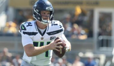 Seahawks vs. Cardinals NFL props, SportsLine Machine Learning Model AI picks: Darnold Over 217.5 passing yards