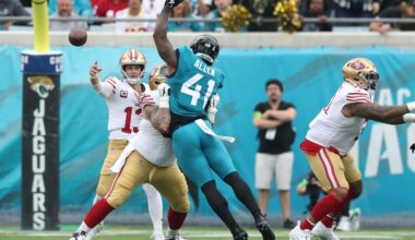 49ers' Brock Purdy on possibly starting against Jaguars: 'We'll see'