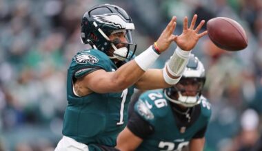 Eagles vs. Buccaneers: Jalen Hurts among top anytime touchdown scorer bets for NFL Week 4 contest