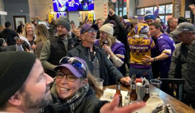 Vikings bars in Minnesota that have sound on for games: Map