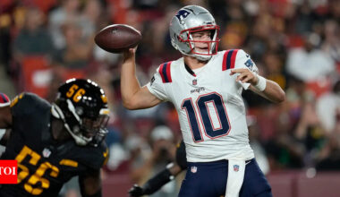 Drake Maye channels childhood idol Cam Newton with ‘Superman’ celebration as Patriots vs Panthers end 42–13 win | NFL News