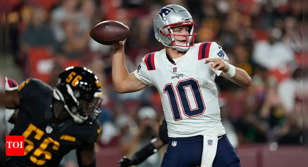 Drake Maye channels childhood idol Cam Newton with ‘Superman’ celebration as Patriots vs Panthers end 42–13 win | NFL News