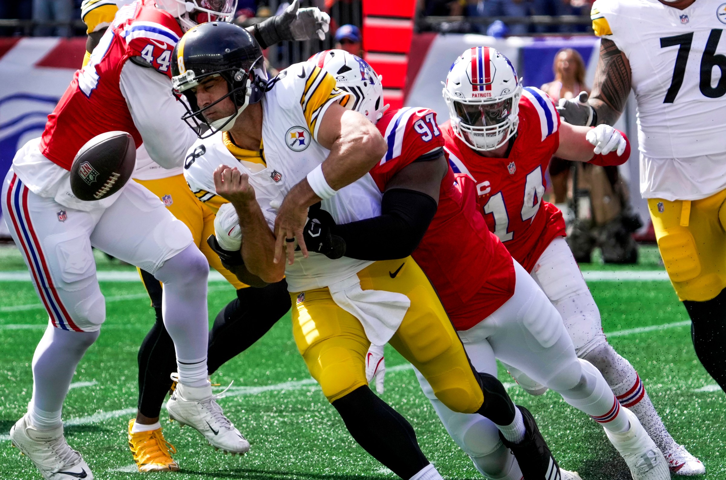 Patriots links 9/23/25: Silver linings peek through