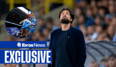 49ers hand forced on Russell Martin sack at Rangers after late Ibrox scenes