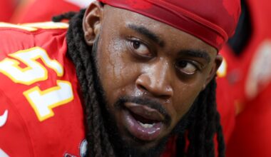Chiefs-Ravens Inactives: 2 injured Kansas City players sitting out