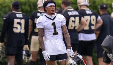 Alontae Taylor, Julian Blackmon return to Saints practice