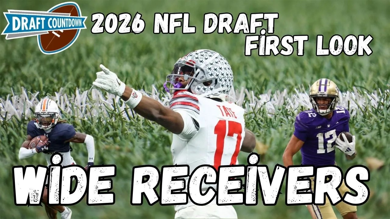 FIRST LOOK: 2026 NFL Draft Wide Receivers