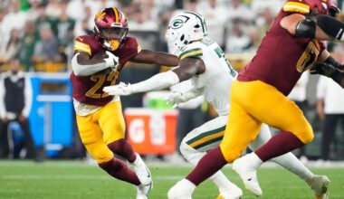 Jacory Croskey-Merritt Injury Update: What’s the Latest on the Commanders RB, and Will He Play in Week 4?