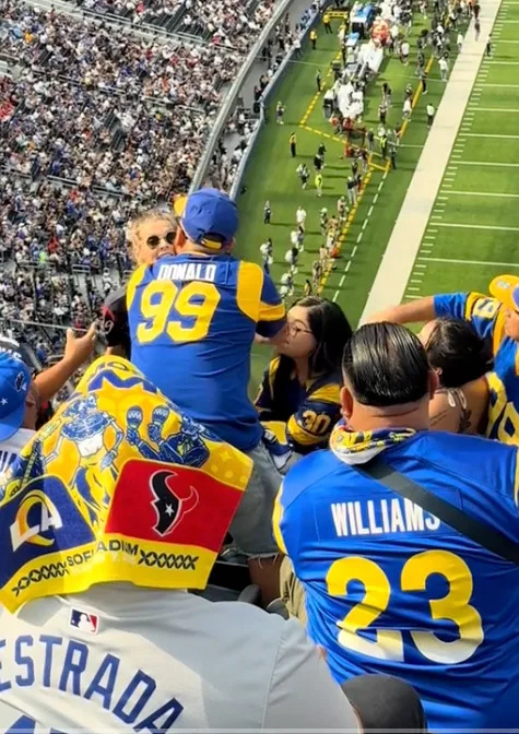 The woman did not appreciate being shoved. @brian.bowie43/TikTok