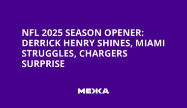 NFL 2025 Season Opener: Derrick Henry Shines, Miami Struggles, Chargers Surprise | Ukraine news