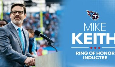 Titans to induct former play-by-play announcer, current Voice of the Vols, Mike Keith into Ring of Honor