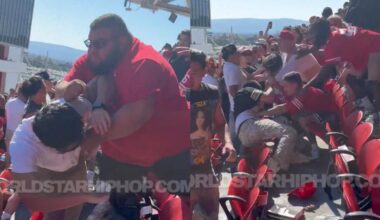 49ers Fans Unleash Haymakers & WWE-Style Maneuvers Over Rows Of Seats During Crazy Brawl In The Stands (VIDEO)