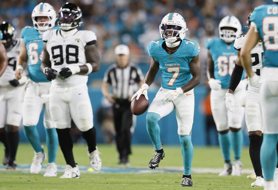 What Tahj Washington showed the Dolphins. And Chubb on lethal pass-rush quartet