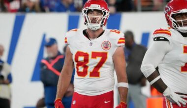 Chiefs Predicted To Select Travis Kelce’s Replacement in 2026 NFL Draft
