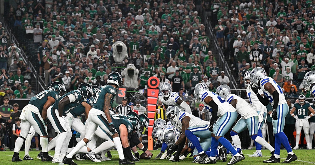 Eagles-Cowboys just misses NFL Kickoff audience record after weather delay
