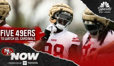 Players to watch in Week 3 matchup vs. Cardinals – NBC Sports Bay Area & California