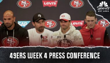Robert Saleh, Brock Purdy and more discuss Week 4 vs. Jaguars – NBC Sports Bay Area & California