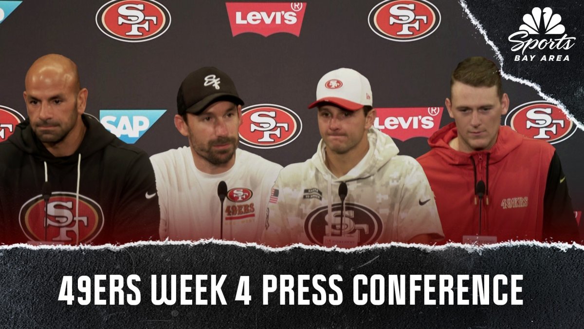 Robert Saleh, Brock Purdy and more discuss Week 4 vs. Jaguars – NBC Sports Bay Area & California