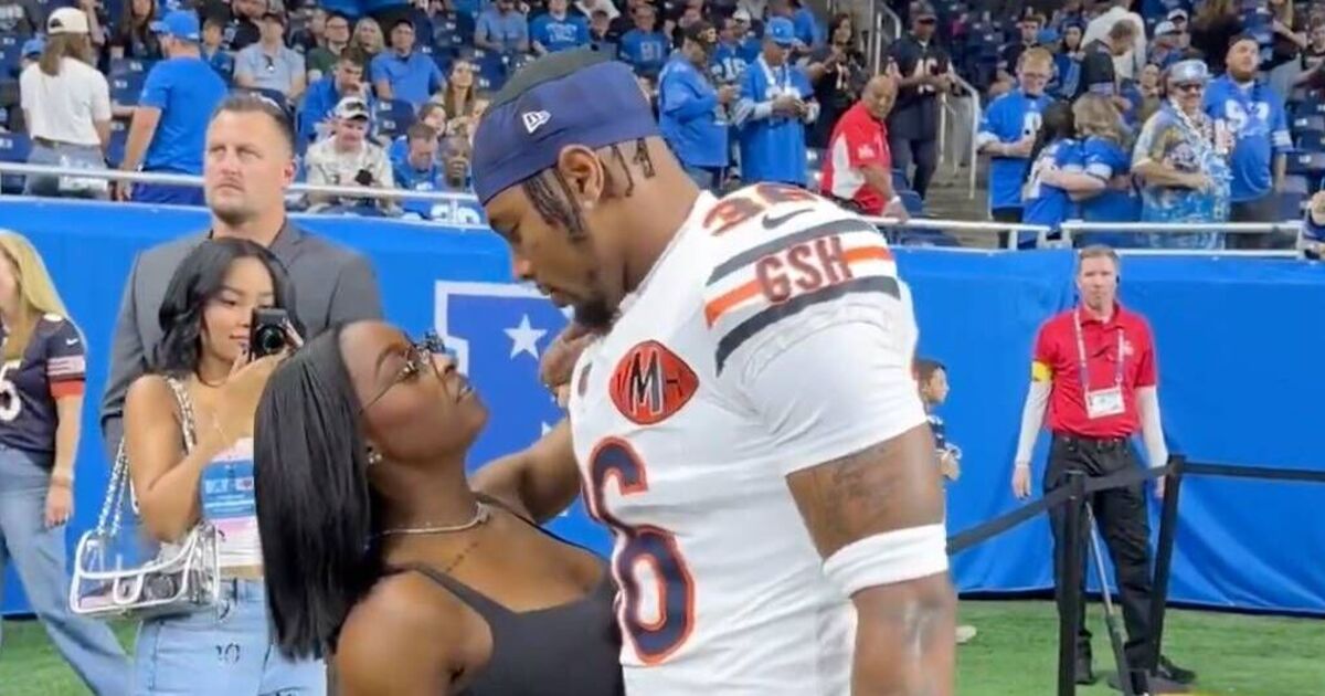 Simone Biles shows support for NFL star husband before crushing defeat - Football - Sports