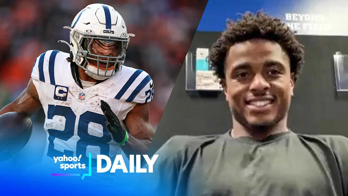 Josh Downs on the Colts new look offense and his big expectations for Jonathan Taylor